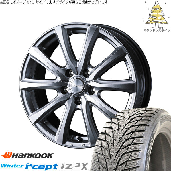 ハンコック ウィンターアイセプト IZ3X W636A 235/60R18 ＋ ジョーカー スマッシュ メタリックシルバー 18インチ 7J +40 5H114.3P スタッドレス・ホイール4本セット。1枚目。