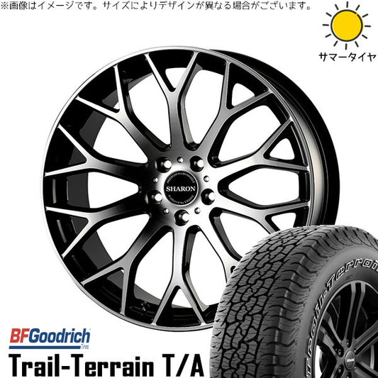 BFグッドリッチ トレイルテレーン T/A 225/60R18 ＋ ヴェネルディ シャロン ブラックポリッシュ 18インチ 8J +42 5H114.3P サマー・ホイール4本セット。1枚目。