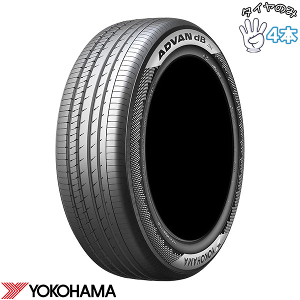 40アルファード ヴェルファイア 225/55R19 サマータイヤ 19インチ ヨコハマタイヤ アドバン デシベル V553 4本セット 正規品
