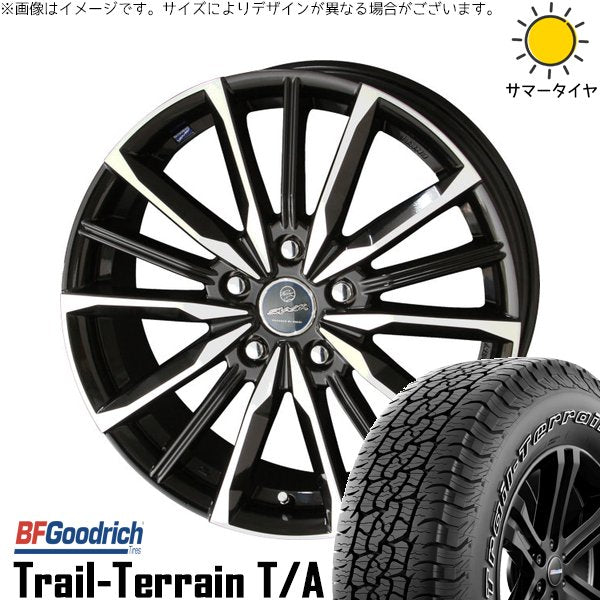BFグッドリッチ トレイルテレーン T/A 265/65R17 ＋ スマック ヴァルキリー サファイアブラックポリッシュ 17インチ 7J +38 5H114.3P サマー・ホイール4本セット。1枚目。