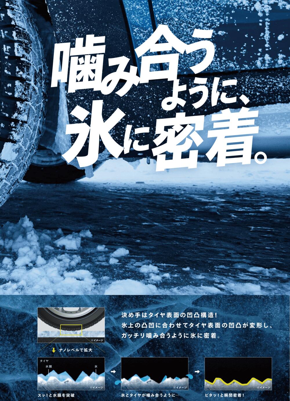 ダンロップ ウィンターマックス03 155/65R14 ＋ Gスピード P08 14インチ 4.5J +45 4穴100 スタッドレス・ホイール4本セット。2枚目。