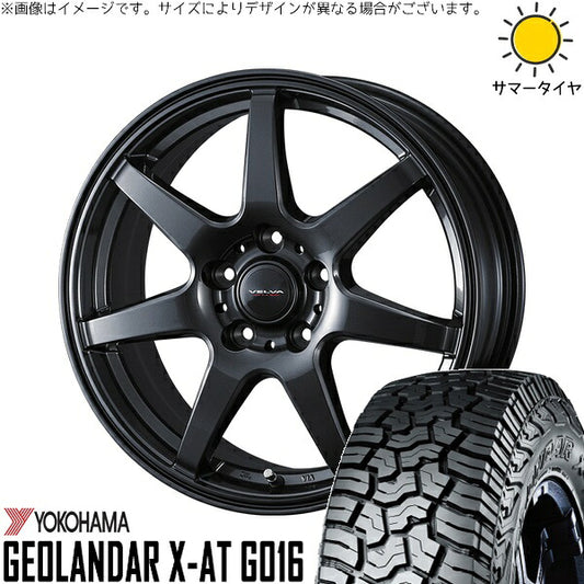 ヨコハマタイヤ ジオランダー X-AT G016 215/65R16 ＋ ヴェルヴァ ワンダー ディープメタル 16インチ 6.5J +53 5H114.3P サマー・ホイール4本セット。1枚目。