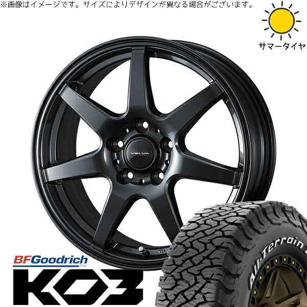 BFグッドリッチ オールテレーン T/A KO3 215/65R16 ＋ ヴェルヴァ ワンダー ディープメタル 16インチ 6.5J +47 5H100P サマー・ホイール4本セット。1枚目。