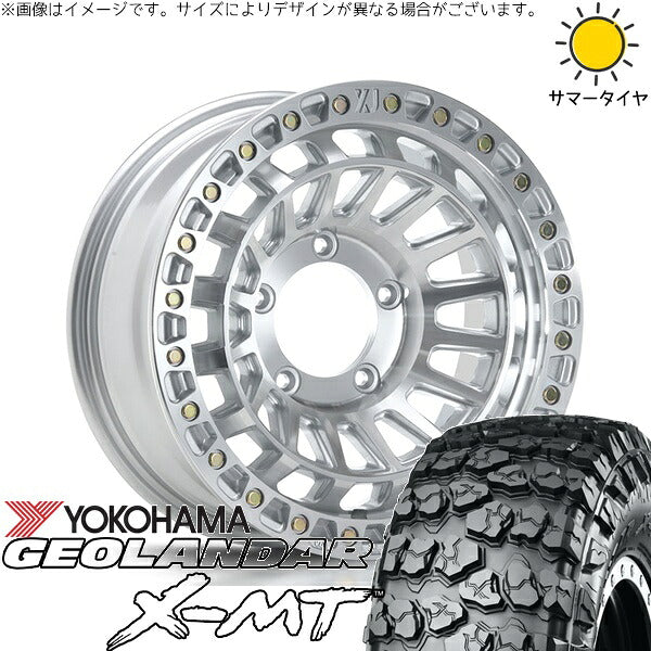 ヨコハマタイヤ ジオランダー X-M/T G005 6.50R16 ＋ XTREME-J XJ08 グロスマシンド 16インチ 5.5J +20 5H139.7P サマー・ホイール4本セット。1枚目。